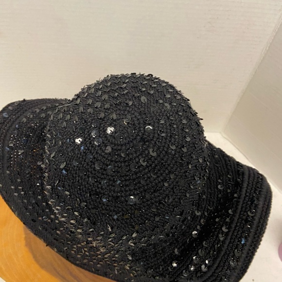 Island Planet Sequined Woven Sunhat - Picture 3 of 7